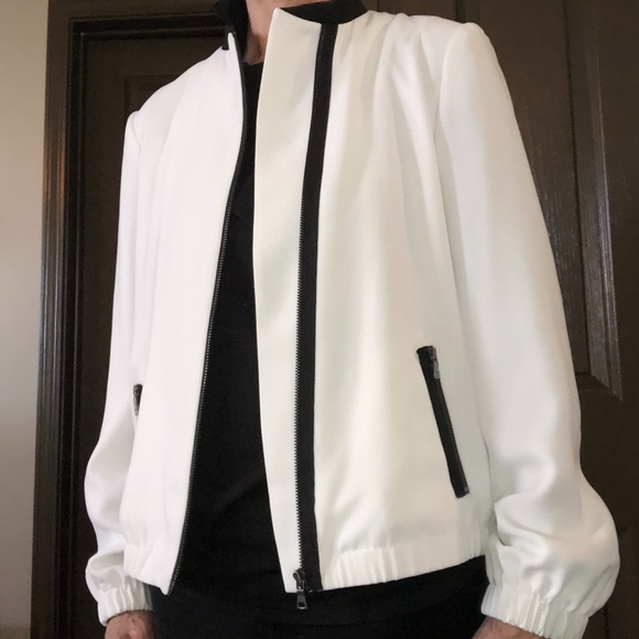 Asymmetric Bomber Jacket - Picture 2 of 14